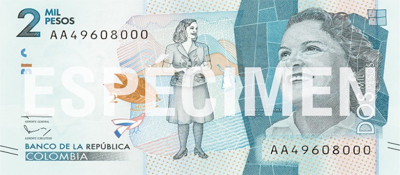 2000 pesos colombianos